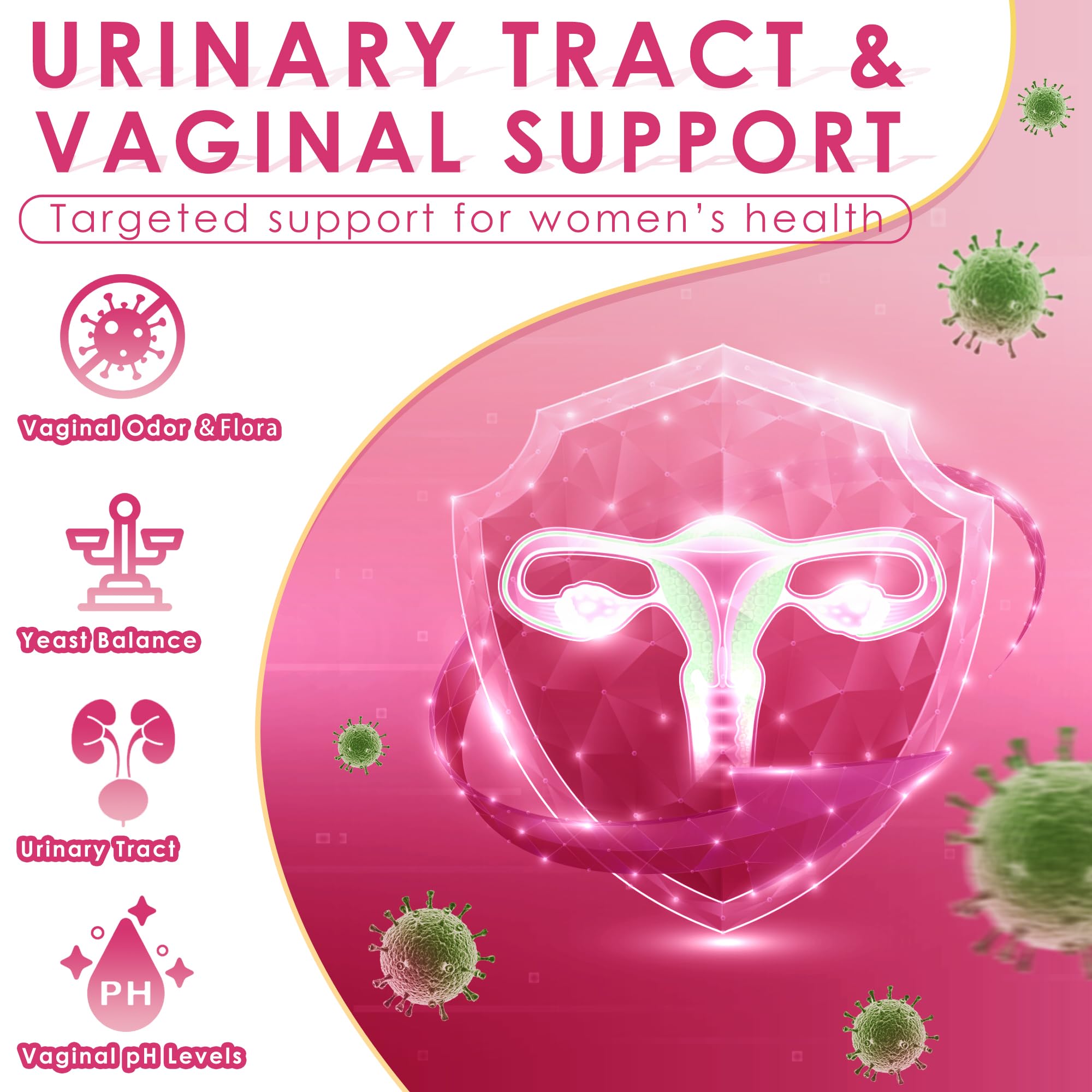 Close-up of UBEEKOO Vaginal Probiotics capsule