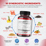 Close-up of ULTRA HERBS Bromelain capsules