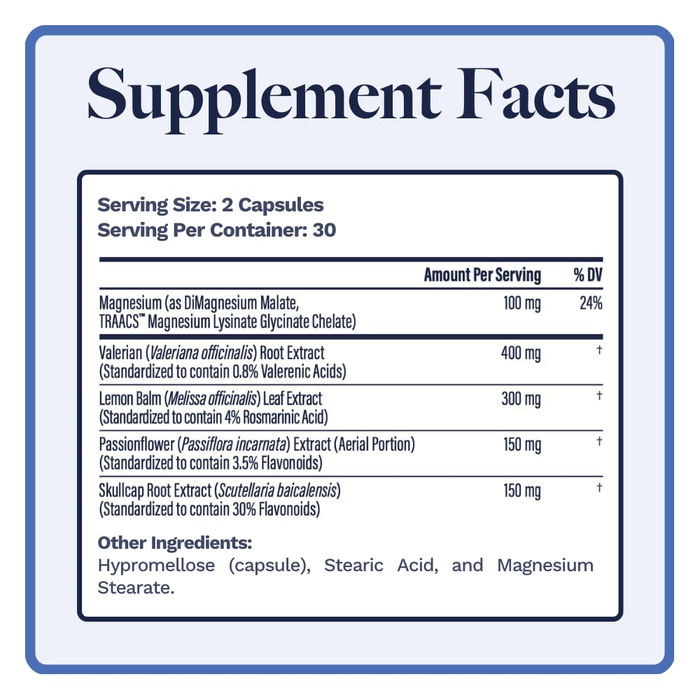 Close-up of Utzy Naturals Fall Asleep capsules