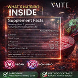 Close-up of VAITE L-Arginine & Beet Root Gummies