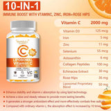 Close-up of Vemluta Liposomal Vitamin C Gummies