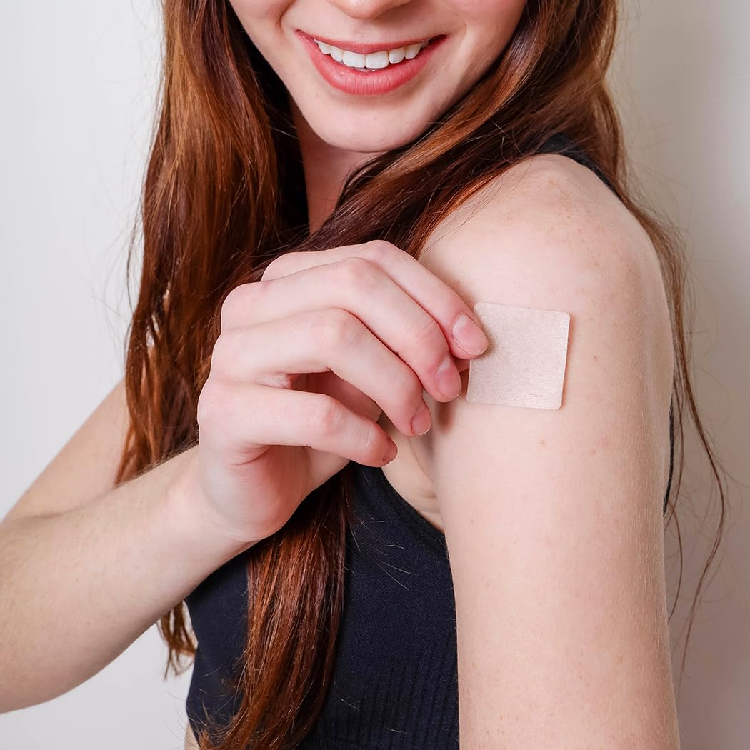 Close-up of Veru Wellness B8 (Inositol) Patch