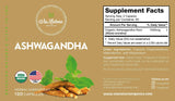 Close-up of Via Natura Organics Organic Ashwagandha capsules