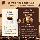 Close-up of Vital Ace Organic Mushroom Coffee ingredients