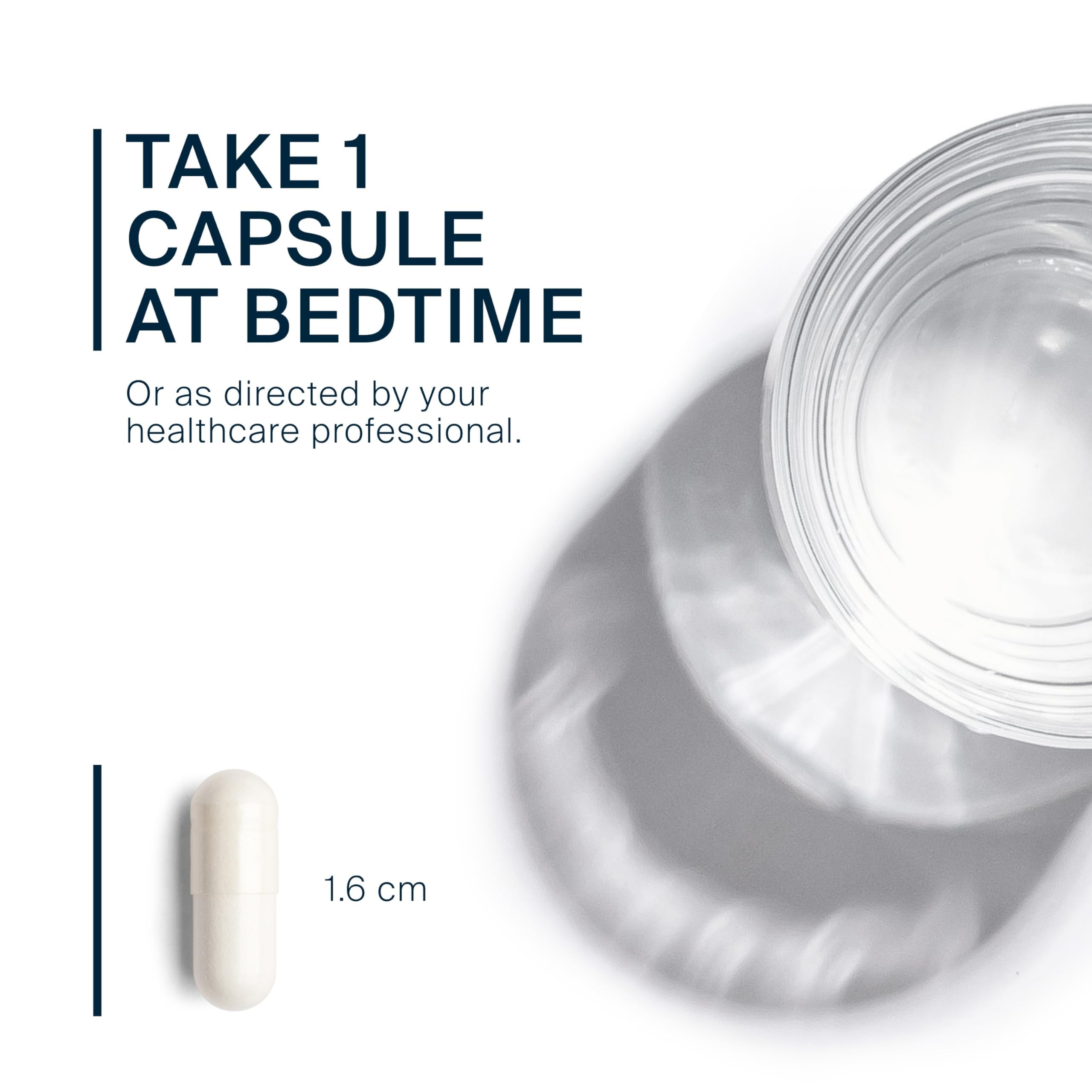 Close-up of Vital Nutrients Melatonin 10mg vegan capsule