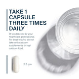 Close-up of Vital Nutrients Strontium Citrate capsules