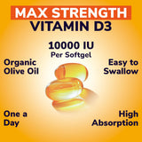 Close-up of Vitalibre Vitamin D3 softgel
