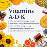 Close-up of Vitalitown Vitamin ADK softgel