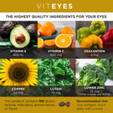 Close-up of Viteyes AREDS 2 Softgels capsules
