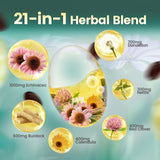Close-up of VivoNu Echinacea softgels