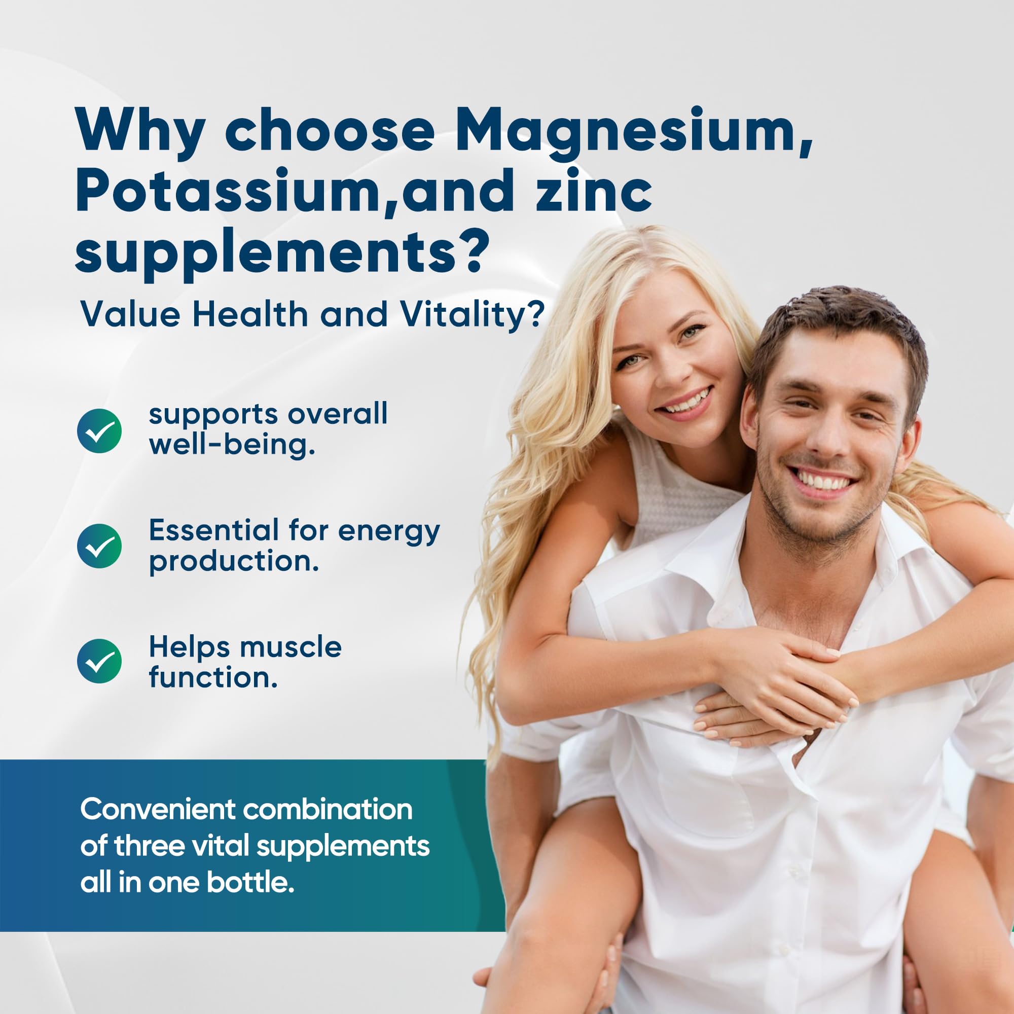 Close-up of Wekannufod Potassium Magnesium Supplement capsules