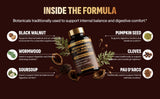 Close-up of Wellanova Herbal Cleanse Capsules