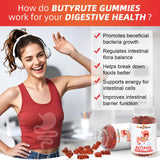 Close-up of Wellcatcher Butyrate Gummies showing texture