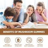 Close-up of Wellcatcher Mushroom Gummies packaging