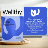 Close-up of Wellthy Sleep Nighttime Thermogenic Capsules