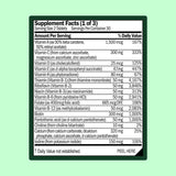 Close-up of WellWithAll Men's Multivitamin Supplement tablets
