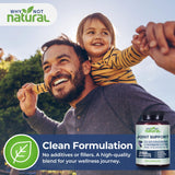 Close-up of Why Not Natural Chondroitin & Glucosamine supplement ingredients