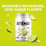 Close-up of Xtend BCAA Powder ingredients list