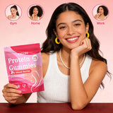 Close-up of YKSDQ Collagen Gummies texture