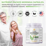 Close-up of Yokaba Moringa Capsules