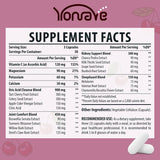 Close-up of Yonrave Uric Acid Capsules showing the capsule design