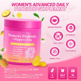 Close-up of Yooloks Women's Probiotic Gummies showing gummy texture
