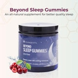 Close-up of Youngevity Sleep Gummies showing gummy texture