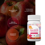 Close-up of Zahler Junior Vitamin D3 & K2 chewable tablet