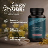 Close-up of Zeal Naturals Evening Primrose Oil softgel