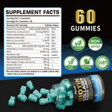 Close-up of Zipvit Biotin Collagen Gummies showing texture