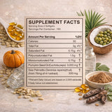 Close-up of ZISKOUD Daily Wellness Softgels showing softgel size
