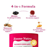 Close-up of Zoone Nutra Honey Stick with Shilajit