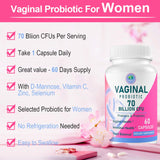 Close-up of Zwllood Vaginal Probiotics capsules