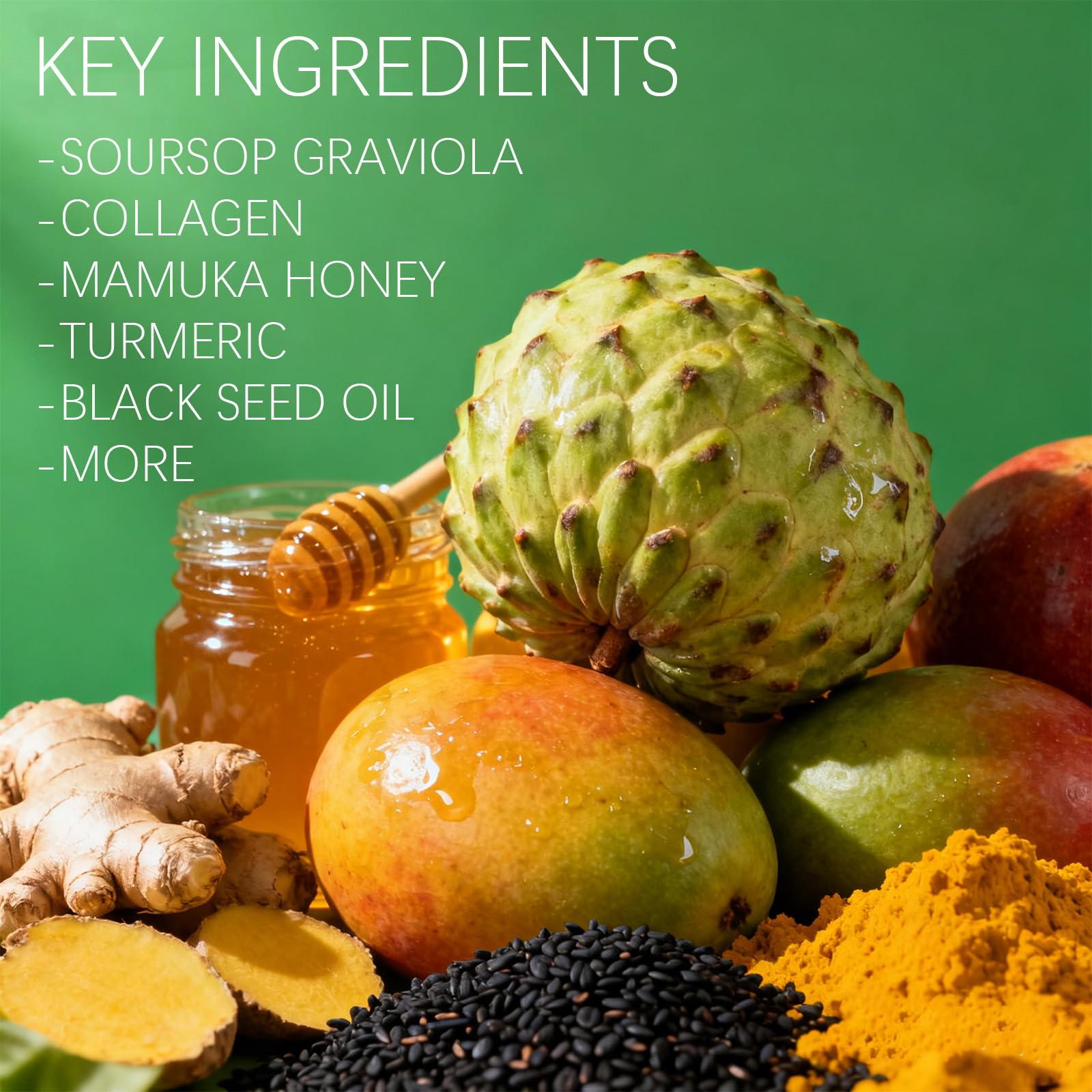 Close-up of ZYGCDZ 24-in-1 Herbal Blend Supplement Capsules