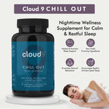 CLOUD9 Chill Out bottle with a white background