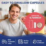 CNCHEF 17-in-1 Advanced B-Complex Plus supplement on a wooden table