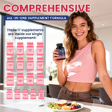 CNCHEF 17-in-1 Advanced B-Complex Plus supplement showing capsule size