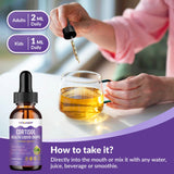 CNCHEF Cortisol Supplement Liquid Drops 2 Fl Oz dosage instructions