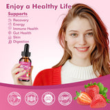 CNCHEF Iron Supplement Liquid bottle side view