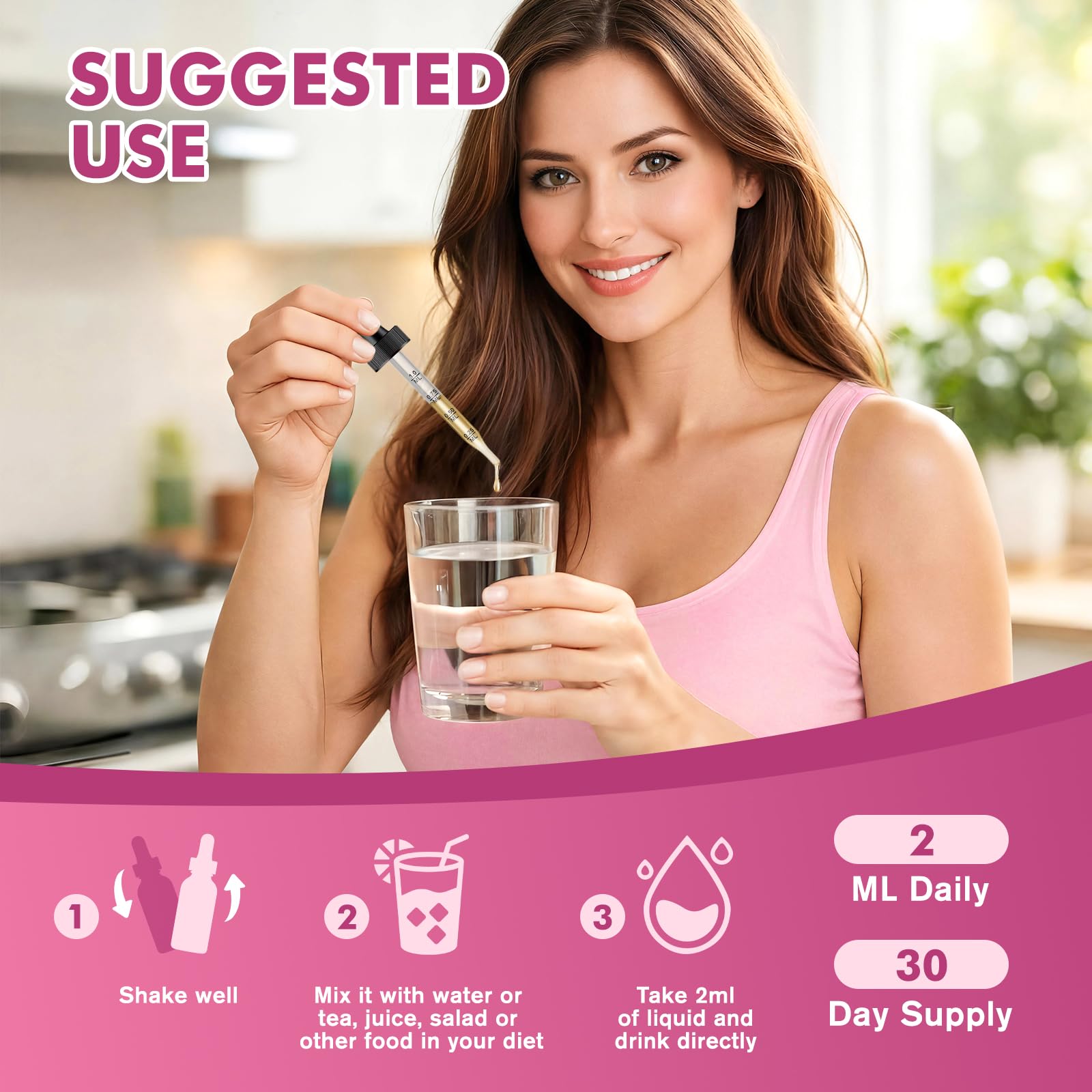 CNCHEF Iron Supplement Liquid nutritional information