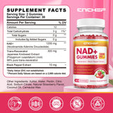 CNCHEF NAD Gummies side view of packaging