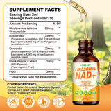CNCHEF Resveratrol Liquid Drops ingredients list