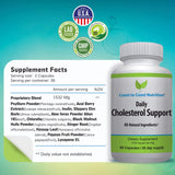 Coast to Coast Nutrition Cholesterol Support Supplement ingredients list