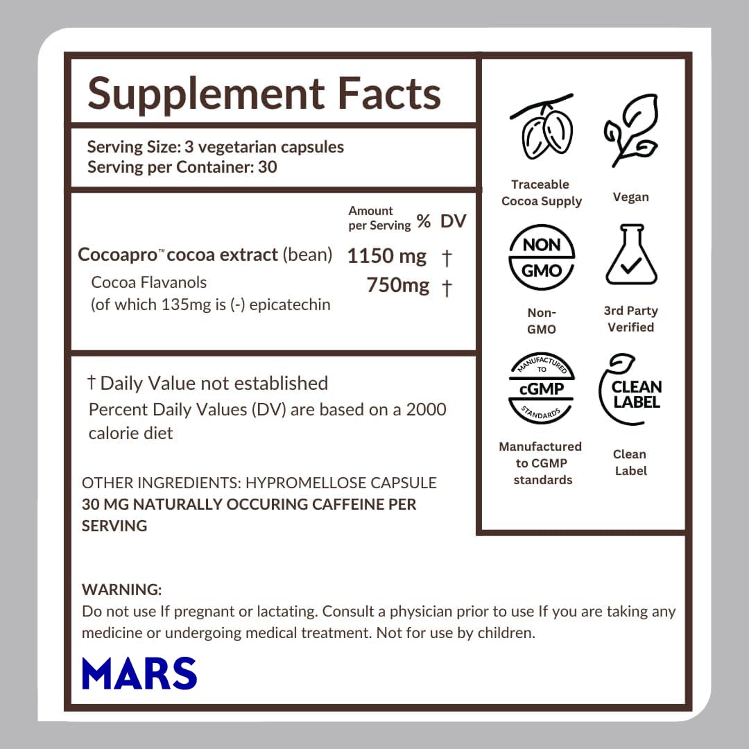CocoaVia Cocoa Flavanol Supplement 750mg lifestyle scene