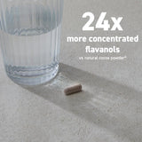 CocoaVia Memory & Focus supplement bottle with a measuring spoon
