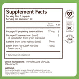 CocoaVia Memory & Focus supplement capsule in hand