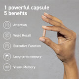 CocoaVia Memory & Focus supplement capsule side view