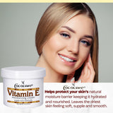 COCOCARE Vitamin E Super Rich Moisturizing Cream jar top view