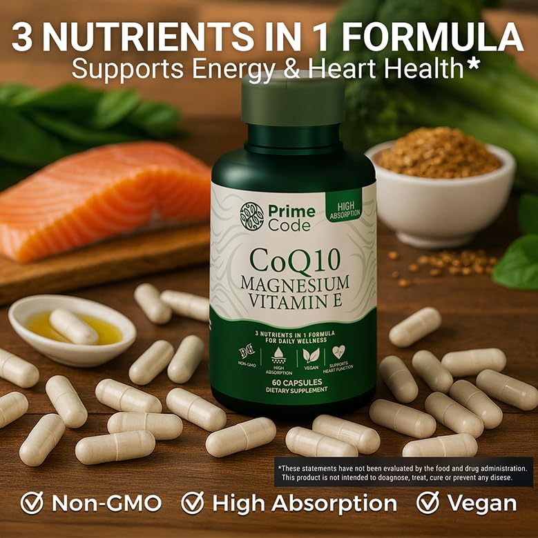 Code CoQ10 Supplement ingredients list