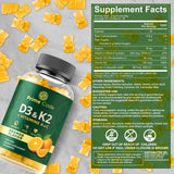 Code Vitamin D3 + K2 Gummies side view showing packaging